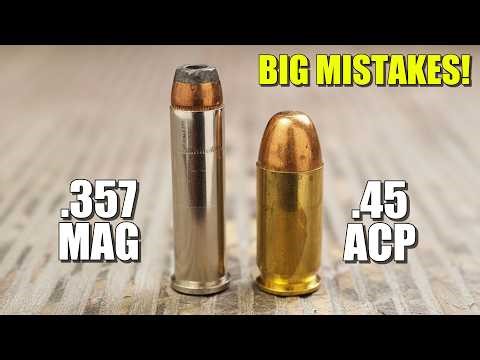 .357 vs .45 ACP: The Biggest Lie Shooters Still Believe