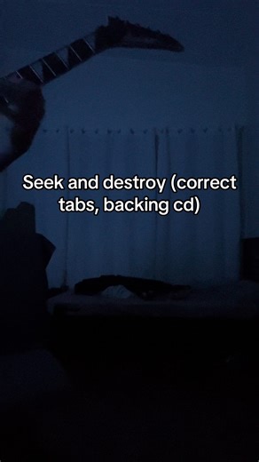 Mastering 'Seek and Destroy' by Metallica on Guitar