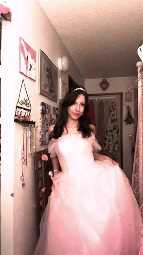 angel #prom #pink #elvis #princess #vintage