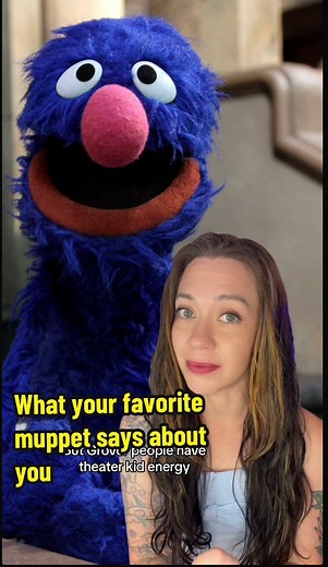 111K views · 3.6K reactions | I can not overstate how much I love the muppets/sesame street they are one of my favorite things in the entire world and the childhood nostalgia I get for them is peak millenial and I will not be apologizing #funny #2000s #voiceactor #jokes | Tawny Platis | Facebook