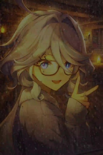 Furina Cover with Minecraft Background