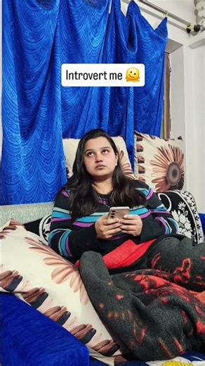 introvert me 🫠 #comedy #explorepage #ytshort #shortsfeed