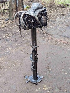 Mailbox, Mail Box, Octopus, Tentacle, Nautical Decor, Coastal Decor, Iron Gift, Sea Horse, Starfish, House Number Sign,birthday, Anniversary - Etsy