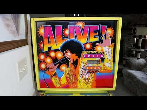 1978 Alive Pinball Machine by Brunswick