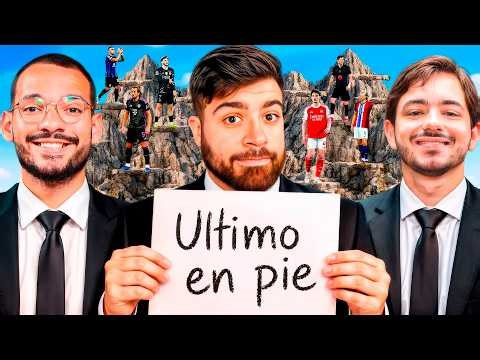 ÚLTIMO EN PIE VERSIÓN FÚTBOL. ¿QUIÉN PUEDE NOMBRAR MÁS JUGADORES? vs. LOS FUTBOLITOS (2026)