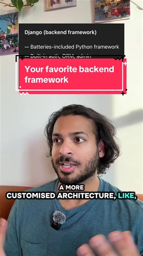What your backend framework says about you #tech #stem #python #javascript #learn