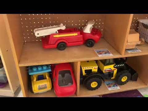 Centers tour in and Early Childhood Inclusive Pre-K 3 Classroom