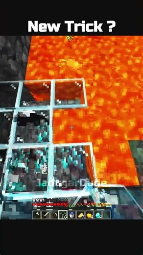 New Secret Trick to Find Diamonds FAST 💎😱 #minecraft #minecraftshorts