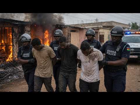 JUST IN: are these people behind the burning of the akosombo control room