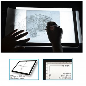 [Hot Item] A4, A3, A2 LED Light Pad Board Tracing Drawing Designing Box Copy Board Light Box for Kids Sketching Animation