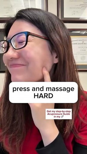 Relieve your jaw pain instantly with acupressure