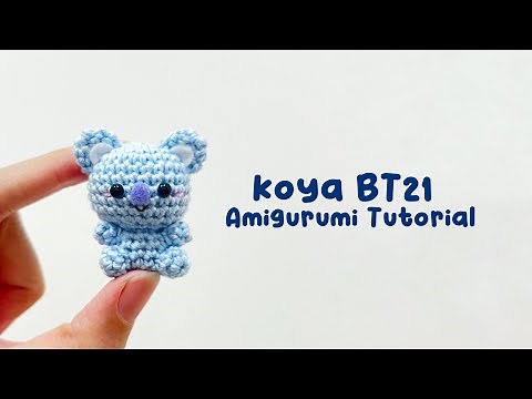 Koya BT21 BTS Amigurumi Crochet Tutorial | Step by Step | FREE PATTERN