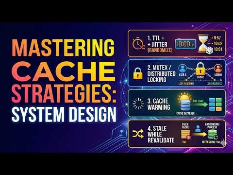 Mastering Cache: TTL Jitter, Mutex, Warming & Revalidation