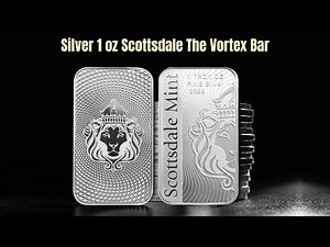 A Closer Look at the Silver 1 oz Scottsdale The Vortex Bar