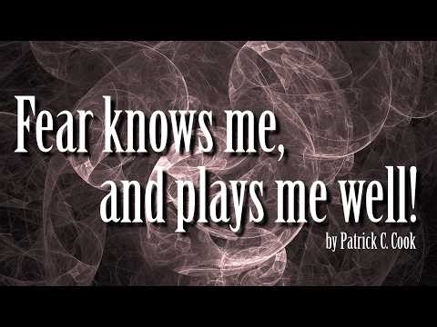 Fear Knows Me, and Plays Me Well. A fractal animation while listening to a story of overcoming fear.