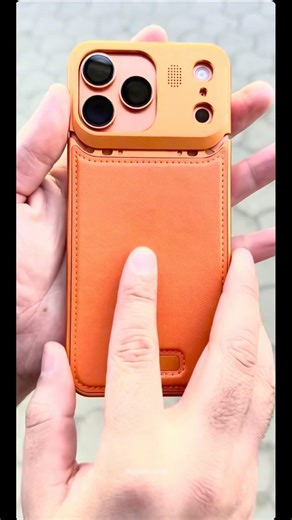iPhone Wallet Case 🔥 Built-in Card Holder | Smart & Stylish #shorts #iphone #apple