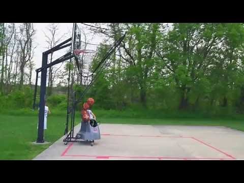 Dr. Dish Basketball Shooting Machine Take Down Process - Outdoor Use