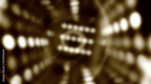 animated moving motion background showing musical notes