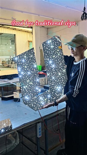 Waterproof & sunproof. Top choice for outdoor signs.#LEDsign #customledsigns #TunnelEffectSign