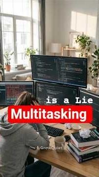 Multitasking Is a Lie: The MIT Research That Proves You're Losing 40% Every Day | GrowQuiet