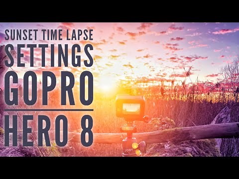 GoPro Sunset Time Lapse Settings (Tutorial) HERO 8 (works for HERO 9)