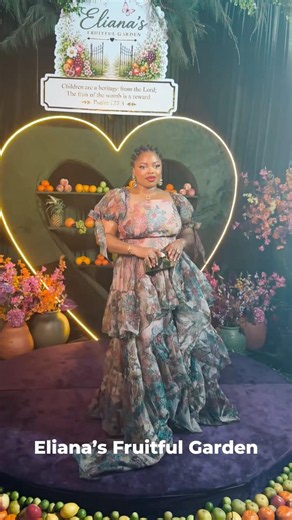 Veekee and Femi’s baby celebration. Baby Eliana #veekeejames #faith #love #viral #christian