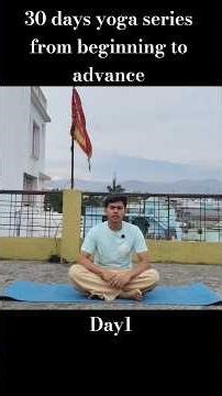 30 days yoga series from beginning day 1 #explore #yoga #yogapractice #yogachallenge #30daychallenge