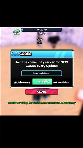 [🥊] My Gym! CODES! | *ALL WORKING* My Gym CODES