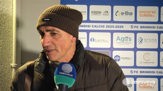 ECCELLENZA | Brindisi-Bisceglie 1-0, Di Meo: "Secondo tempo dominato, strepitoso il loro portiere. Preso gol nell'unico tiro in porta, nulla da dire ai ragazzi" #bisceglie #dimeo #sport | Telesveva