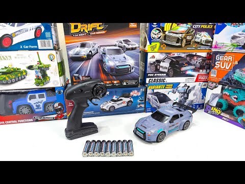Unboxing Rc Police Car, Mobil balap Mc Queen, Rc Racing Drift Car Scale 1:24, Ambulance Car