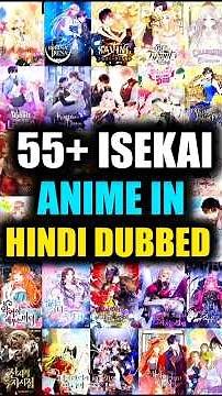All 55+ Hindi Dubbed ISEKAI Anime Series to Watch in 2026! #shorts #anime #isekai