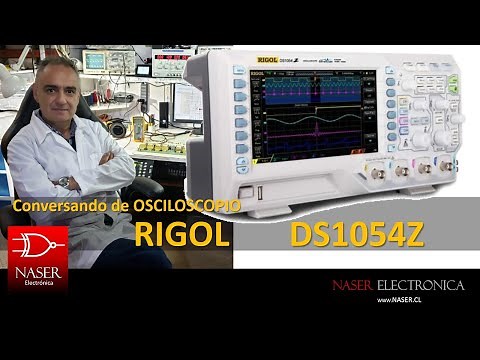 Guía de Inicio Osciloscopio Rigol DS1054-Z