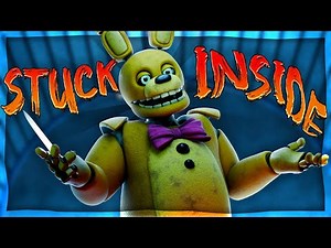 [C4D] Stuck inside (FNAF Remix/Cover Lyric Video)