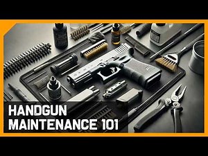 Basic Semi-Auto Pistol Cleaning Step-by-Step Guide