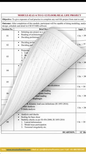 ETBAS Live Training Program B20 - P1 #etabs #etabstutorial #rccdesign #safe #structuredesign