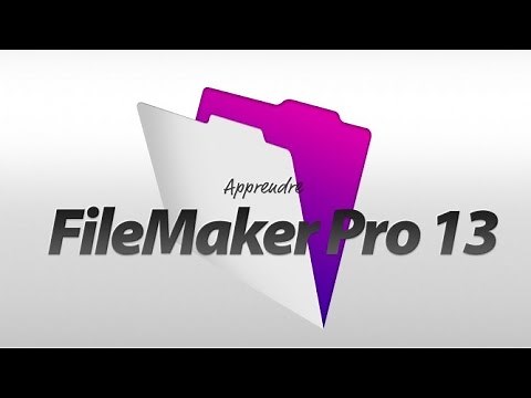 Formation vidéo Apprendre FileMaker Pro 13 par Elephorm