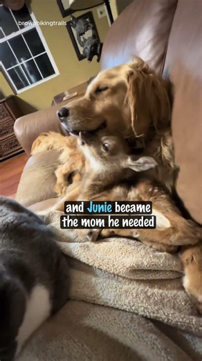 The Dogs Who Raised a Baby Deer 🦌 #heartwarming