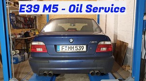 BMW E39 M5 – Oil Change & Sensor Replacement DIY Guide 🛢️🔧🧰