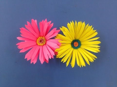 How to make paper flower | Easy origami flowers for beginners making | DIY-Paper Crafts
