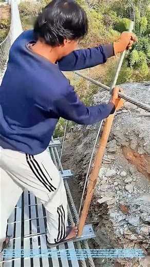 Tensioning the Threads: The Final Tool Turn That Suspends a Road Over Ai