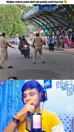 Police se bach gya aaj😅 #police #publicreaction #shorts
