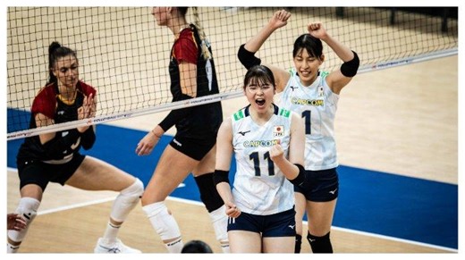 Hasil VNL 2024 - Pesona Tim Voli Putri Jepang Memakan Korban, Giliran Jerman Terkapar Tak Berdaya - Tribunnews.com
