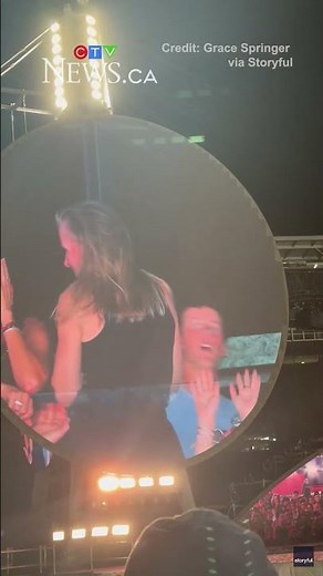 CEO and colleague caught on camera at Coldplay concert