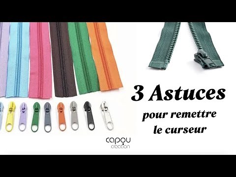 3 tips for putting a slider back on a zipper without stress - technical sewing tutorial