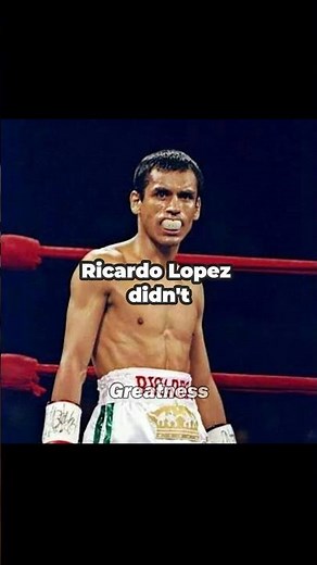 The Undefeated Legend: Ricardo López’s Perfect Boxing Record! #Boxing #Legend #Undefeated