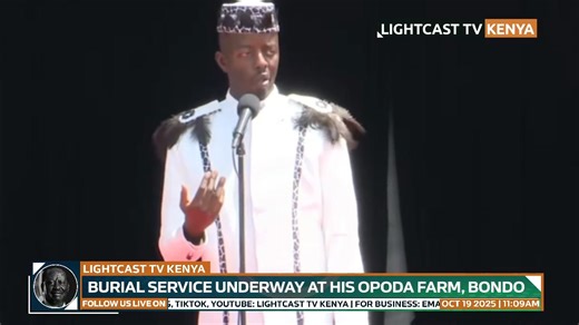 4K views · 96 reactions | "Thank you for taking care of Baba!"~Raila Odinga Jr thanks his father's bodyguard Maurice Ogeta and fellow staff. | Lightcast TV Kenya | Facebook