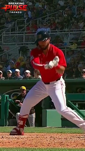 Bat SNAPS on Check Swing… and It’s Called a Strike ?! 😳⚾ #MLB #RedSox #Baseball #SportsNews #shorts