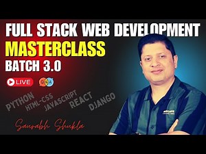 Full Stack Web Development | MySirG Sunday LIVE