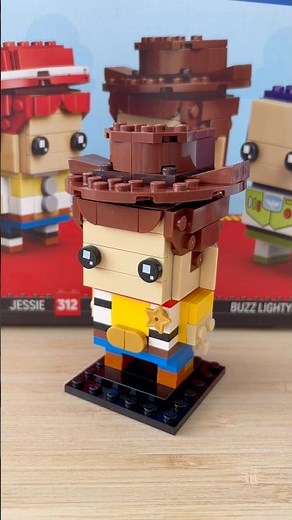 Toy Story #lego Brickheadz build part 1! #toystory #legofan #brickheadz #legobuilding #woodyandbuzz