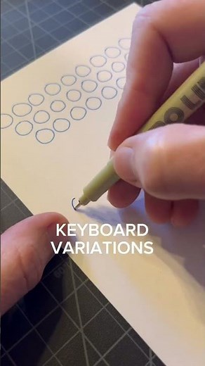 Handwritten keyboard variations for ciphers and codes in your escape games! #cipher
